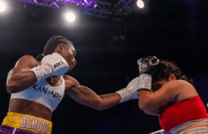 Nigerian Elizabeth Oshoba Extends Unbeatens Streak with a Knock Out Victory Over Agustina Marisa