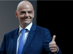 Infantino Felicitates With NFF President On Diamond Jubilee Anniversary