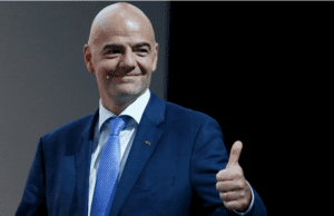 Infantino Felicitates With NFF President On Diamond Jubilee Anniversary