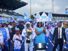 Governor Oborevwori Rewards National Youth Games Champions with Cash Awards