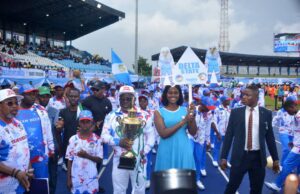 Governor Oborevwori Rewards National Youth Games Champions with Cash Awards