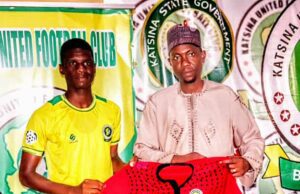 Katsina United FC Unveils Auwal Muhammad Adamu As New Signing Ahead Of NPFL 2024-25 Season