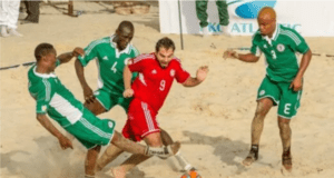 Beach Soccer AFCON: Supersand Eagles Head To Nouakchott, To Play Mauritania