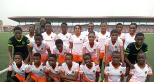 Flamingoes Star, Mary Aderemi Donates Equipment To Onimarg FC