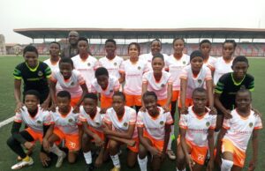 Flamingoes Star, Mary Aderemi Donates Equipment To Onimarg FC