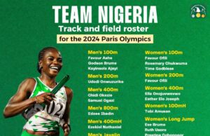 Nigerian Athletics Team Set For Paris2024 Olympic Games: Track, Field Roster Released