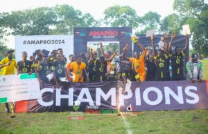 AMAPRO 2024: Abraysports Scale Through Hurdles Of NPFL All Stars To Retain Championship
