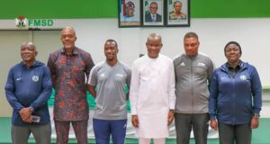 Senator John EnohTasks Nigerian Referees To Deepen Capacity For Greater Participation In FIFA/CAF Flagged Competitions