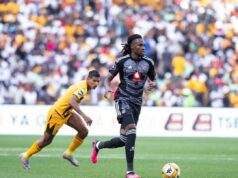 Olisa Ndah On Target For Orlando Pirates Against Plymouth Argyle