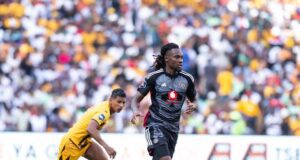 Olisa Ndah On Target For Orlando Pirates Against Plymouth Argyle