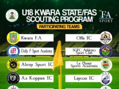Top European Scouts To Storm Ilorin For Next Awoniyi, Osimhen, As Kwara/FA Sport Showcase Tourney Kickoff Monday