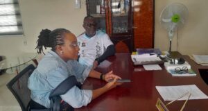 Chisom Mbonu-Ezeoke Visits Bayelsa State Sports Commissioner