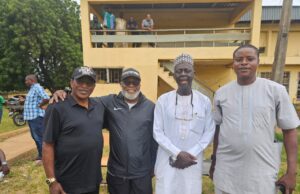 Mogaji, Adio Visit Kwara Utd At Training, Charge Team To Make Kwarans Proud
