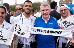 Olympic Athletes Call For Peace Ahead Of 2024 Games In Paris