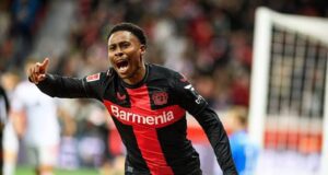 Bayer Leverkusen’s Nathan Tella Relishes Opportunity to Face Boyhood Club Arsenal