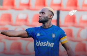 Sporting Lagos Skipper, Egoonu Patrick, Declares Unwavering Commitment To Leading Team Back To NPFL Glory
