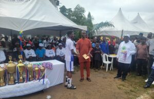 Vice Chairman Of Rivers State Teqball Association, Halim Zaccah, Rewards Outstanding Players And Teams At 2024 Rector’s Cup Closing Ceremony