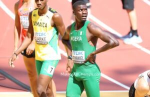 Paris 2024: Nathaniel Breaks 12 years Old Jinx, Qualifies For 400m Hurdle Semi-Final In Style