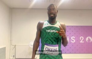 Paris 2024: Ello, Ella Stumble As Okezie Crash Out Of 400 m Event