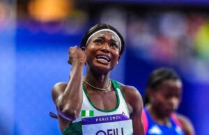Paris 2024: Favour Ofili Set To Break 28 Year Old Mary Onyali’s Olympic Record