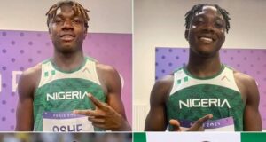 Paris 2024: Despite Running Their Season’s Best, Nigeria Crash Out 4×100 Meter Relays