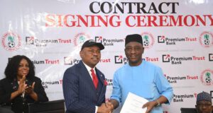 Nigeria Football Federation Partners with Premium Trust Bank in Historic Four-Year Sponsorship Deal Worth Over N1.3 Billion