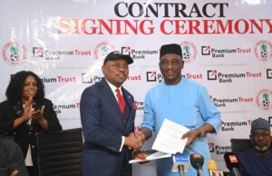 Nigeria Football Federation Partners with Premium Trust Bank in Historic Four-Year Sponsorship Deal Worth Over N1.3 Billion