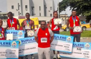 Plateau’s David Lakos Dapdil And National Champion David Abiye Shine At Inaugural Lere Funathon In Lagos