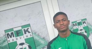 Nigeria-Born Joshua Agbonkhese Shines In Czech Republic With MFK Karviná U19