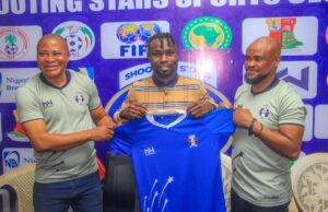 Shooting Stars Unveil Abiodun Akande, Ikouwem Udom, Six Other New Signings