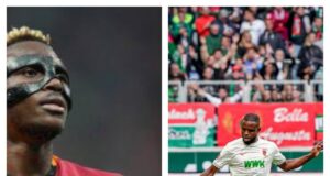 Like Osimhen, Another Super Eagles Player Sets Record In Debut Win