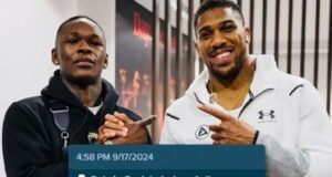 Joshua Vs Dubois: Adesanya Places $10K Bet On Joshua’s Victory