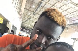 Future Meets Present: Rising Star Raheem Salaudeen Encounters Super Eagles Striker Victor Boniface