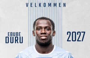 Ebube Duru Joins Danish Club Sønderjyske Fodbold on Three-Year Deal
