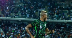 Osimhen Surpasses Aiyegbeni to Climb Third on Nigeria’s All-Time Scorers’ List