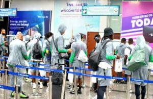 Morocco 2025: Super Eagles Land In Kigali, Eguavoen, Ekong Talk Tough