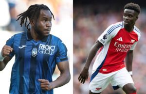 UEFA Champions League: Ademola Lookman Leads Atalanta Assault On Arsenal