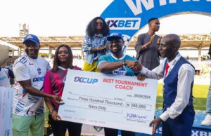 2024 1XBet Cup Winning Coach, Nathaniel Olagunju Reveals FC Bethel’s Secret Of Success