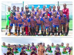 Plateau United Queens Battle CATS Ladies For Inaugural Girls Play Sports Football Tournament Title