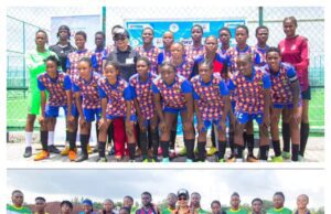 Plateau United Queens Battle CATS Ladies For Inaugural Girls Play Sports Football Tournament Title