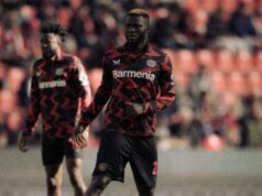 Where Boniface Stands On Bundesliga Top Shot Chat After Scoring Against Holstein Keil On Saturday
