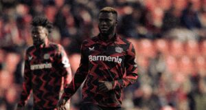 Where Boniface Stands On Bundesliga Top Shot Chat After Scoring Against Holstein Keil On Saturday