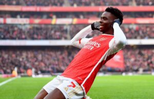 Bukayo Saka Joins Premier League Legends with 91 Goal Contributions at 23, Sets Records with Back-to-Back Performances