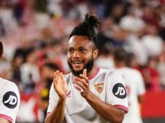 Ejuke Celebrates Super Eagles Return In Style, Wins Sevilla’s September Best Player Award