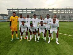 Deputy Senate President, Wilfred Ndidi, Coach Adeyemi Others Motivate Flying Eagles Big For AFCON Ticket