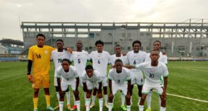 Deputy Senate President, Wilfred Ndidi, Coach Adeyemi Others Motivate Flying Eagles Big For AFCON Ticket