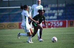 International Friendly: Ajibade’s Double Earns Falcons Victory Over Algeria’s Green Ladies