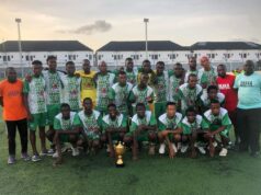 Okaka Football Academy Eye Best Community Development, Youth Empowerment Award