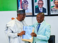 National Sports Commission Chairman, Dikko Takes Charge As Enoh Officially Hands Over