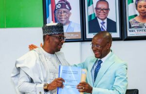 National Sports Commission Chairman, Dikko Takes Charge As Enoh Officially Hands Over